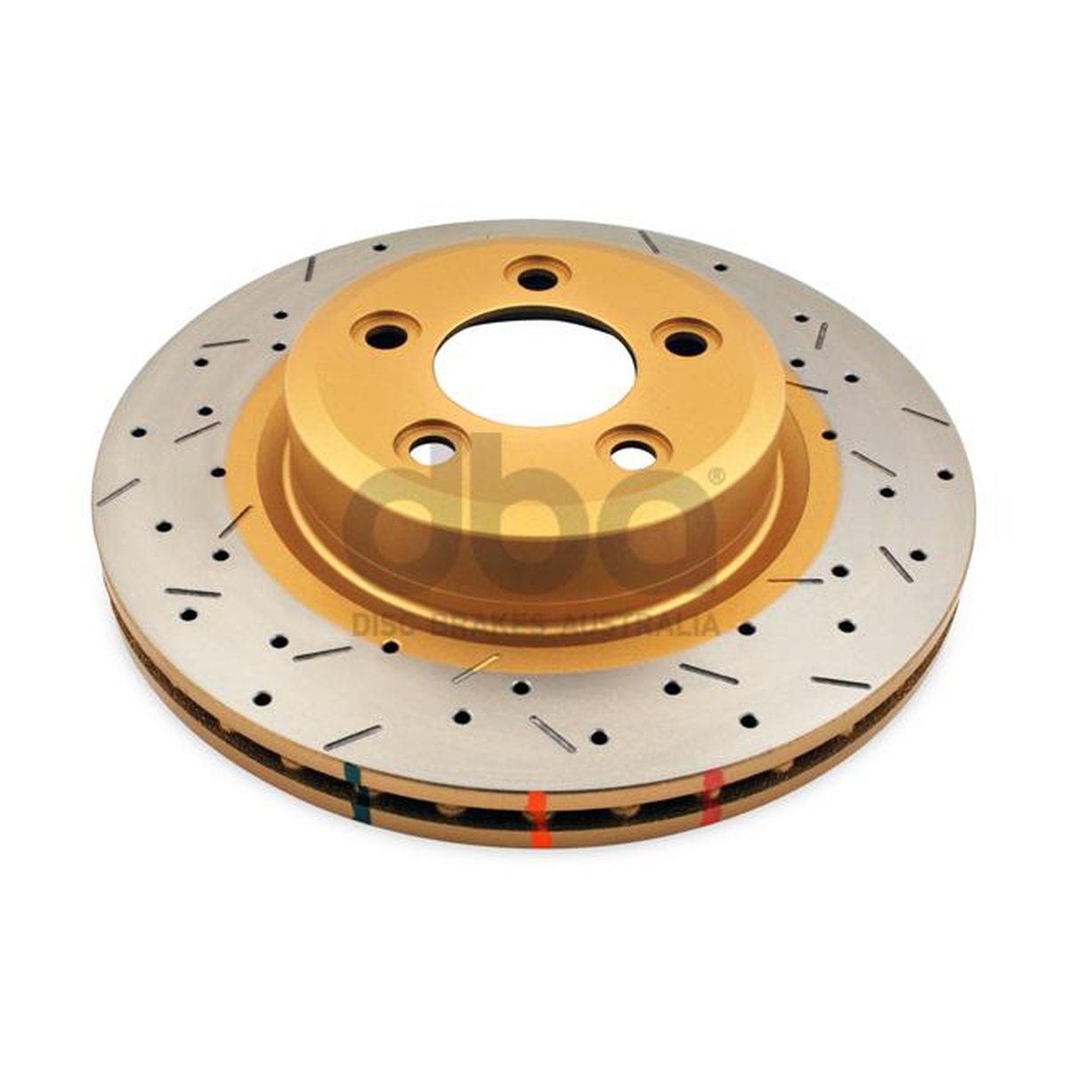 DBA HD 4000 Drilled Slotted Brake Rotor Pair 322mm Front DBA42107XS