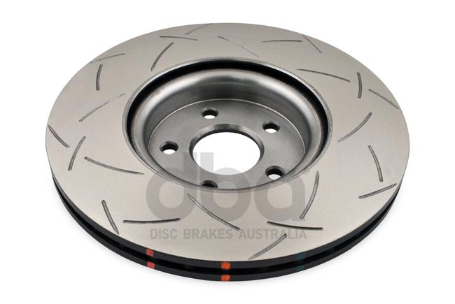 DBA T3 4000 Performance Slotted Brake Rotor Pair 320mm Front DBA42120S