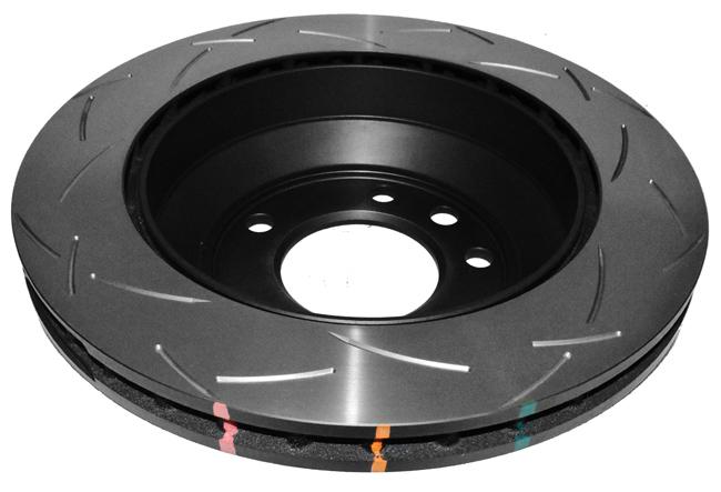 DBA T3 4000 4x4 Slotted Brake Rotor Pair 330mm Rear DBA42245S