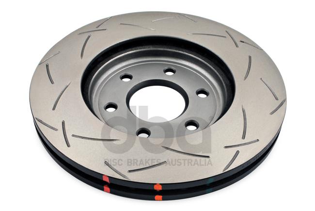 DBA T3 4000 4x4 Slotted Brake Rotor Pair 296mm Front DBA42310S