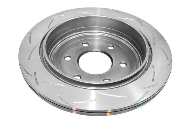 DBA T3 4000 4x4 Slotted Brake Rotor Pair 350mm Rear DBA42341S