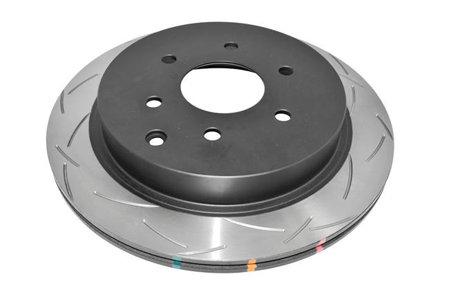 DBA T3 4000 4x4 Slotted Brake Rotor Pair 350mm Rear DBA42341S
