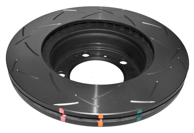 DBA T3 4000 Performance Slotted Brake Rotor Pair 298mm Front DBA42398S