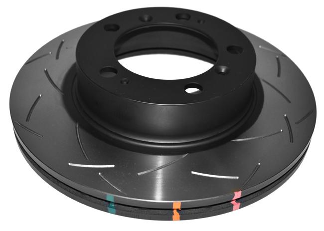 DBA T3 4000 Performance Slotted Brake Rotor Pair 298mm Front DBA42398S