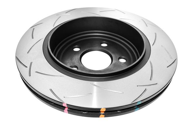 DBA T3 4000 Performance Slotted Brake Rotor Pair 350mm Rear DBA42633S