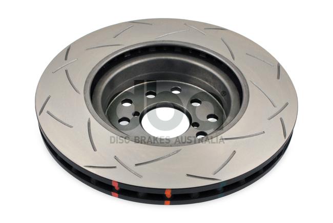 DBA T3 4000 Performance Slotted Brake Rotor Pair Front DBA42652S-10
