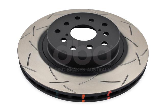 DBA T3 4000 Performance Slotted Brake Rotor Pair Front DBA42652S-10