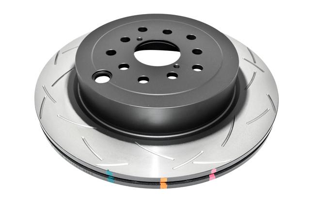 DBA T3 4000 Performance Slotted Brake Rotor Single 316mm Rear DBA42656S-10