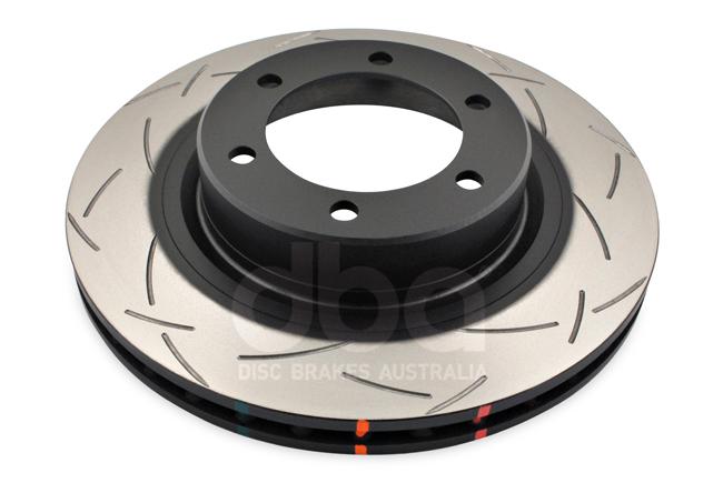 DBA T3 4000 4x4 Slotted Brake Rotor Pair 338mm Front DBA42700S