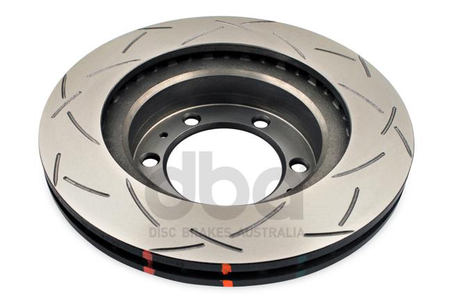 DBA T3 4000 4x4 Slotted Brake Rotor Pair 319mm Front DBA42716S