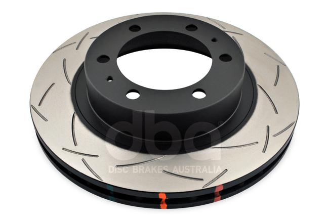 DBA T3 4000 4x4 Slotted Brake Rotor Pair 319mm Front DBA42716S