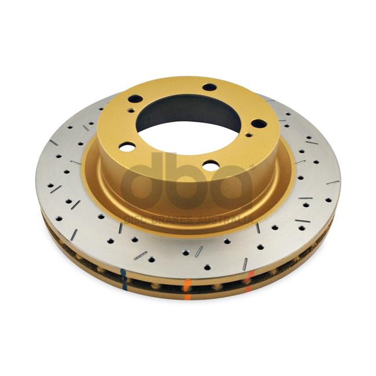 DBA HD 4000 Drilled Slotted Brake Rotor Pair 340mm Front DBA42722XS