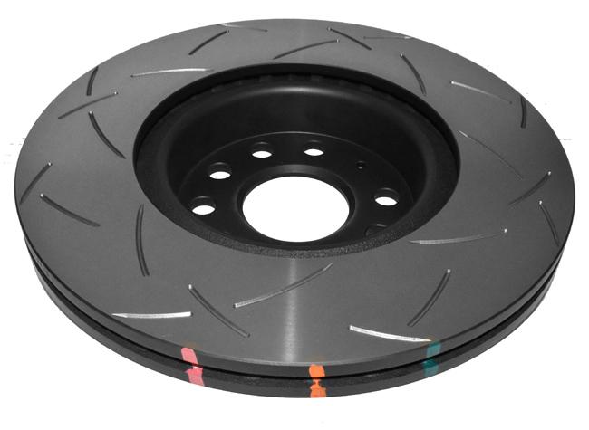 DBA T3 4000 Performance Slotted Brake Rotor Pair 312mm Front DBA42806S