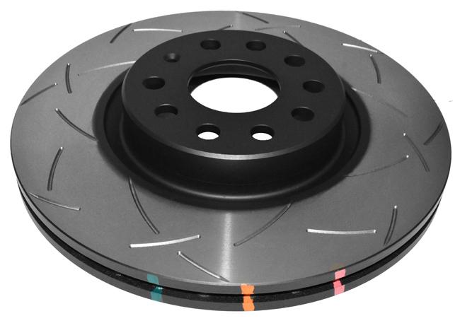DBA T3 4000 Performance Slotted Brake Rotor Pair 312mm Front DBA42806S