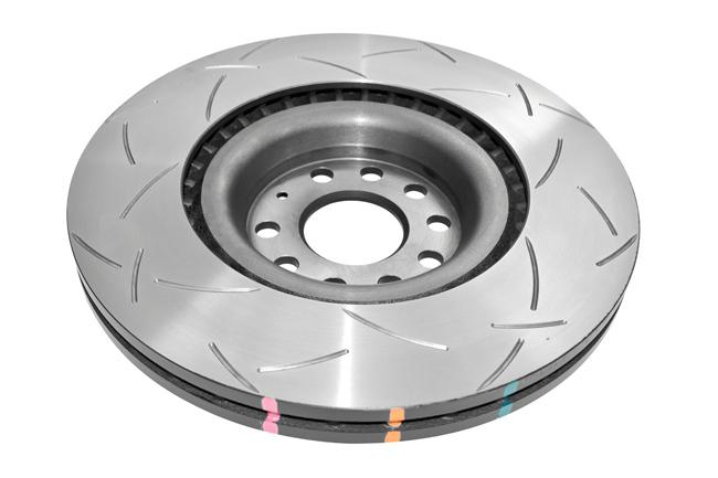 DBA T3 4000 Performance Slotted Brake Rotor Pair 345mm Front DBA42808S