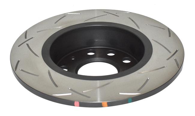 DBA T3 4000 Performance Slotted Brake Rotor Pair 272mm Rear DBA42814S