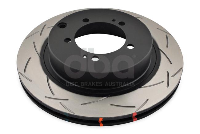 DBA T3 4000 Performance Slotted Brake Rotor Pair 300mm Rear DBA4419S
