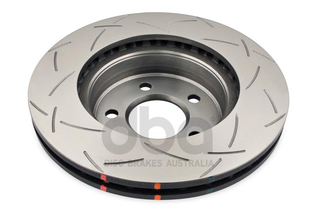 DBA T3 4000 Performance Slotted Brake Rotor Single 298mm Front DBA4504S