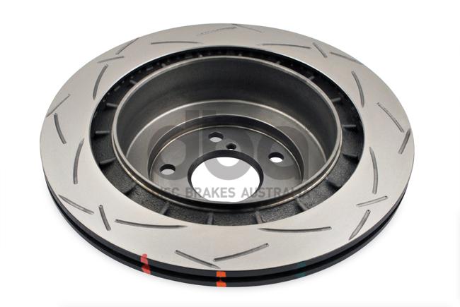 DBA T3 4000 Performance Slotted Brake Rotor Pair 290mm Rear DBA4653S