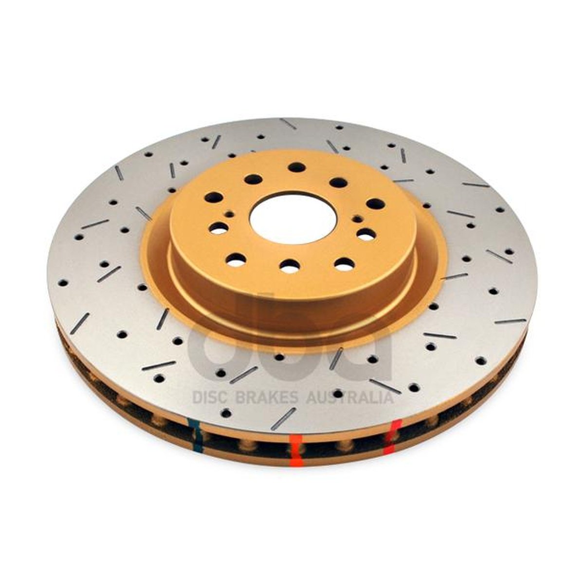 DBA HD 4000 Drilled Slotted Brake Rotor Pair 326mm Front DBA4654XS-10