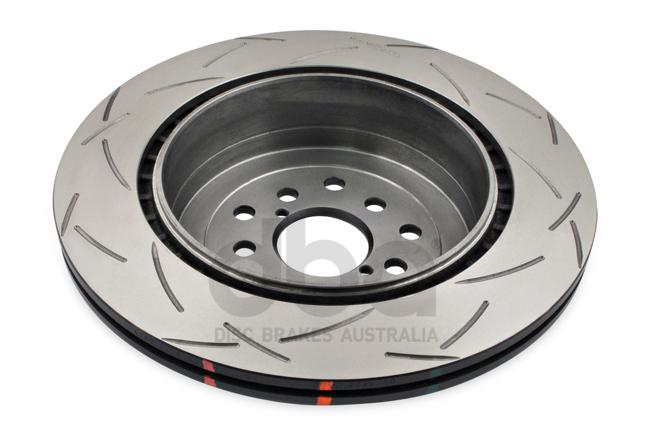 DBA T3 4000 Performance Slotted Brake Rotor Pair 316mm Rear DBA4655S-10