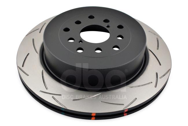 DBA T3 4000 Performance Slotted Brake Rotor Pair 316mm Rear DBA4655S-10