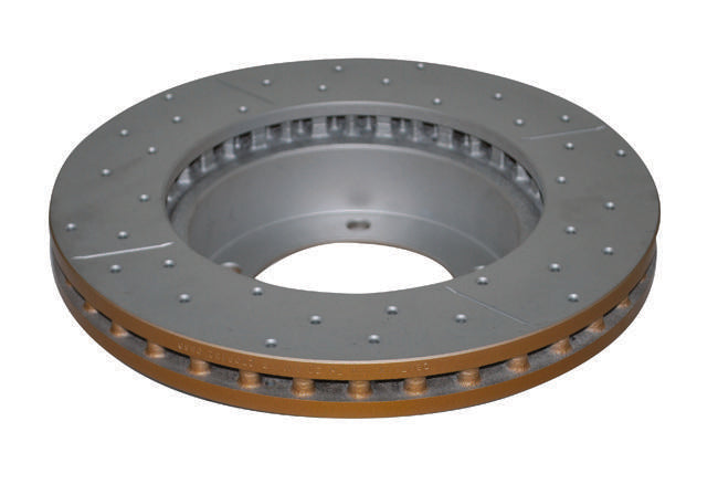 DBA HD 4000 Drilled Slotted Brake Rotor Pair 312mm Front DBA4788XS