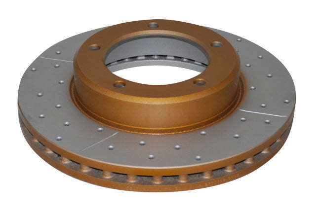 DBA HD 4000 Drilled Slotted Brake Rotor Pair 312mm Front DBA4788XS