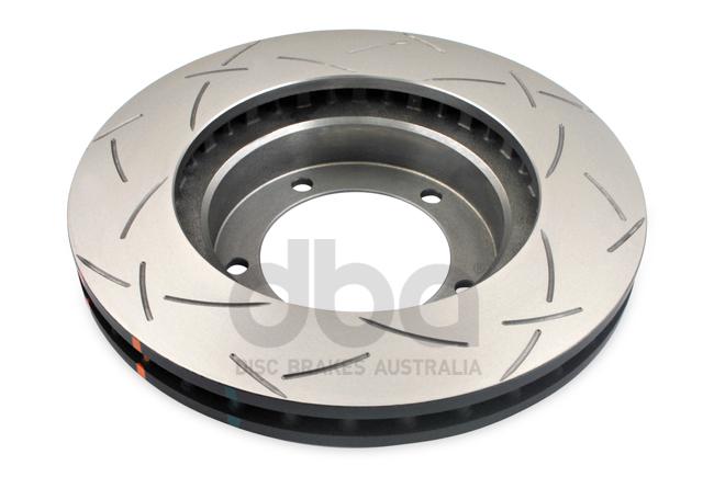 DBA T3 4000 4x4 Slotted Brake Rotor Pair 322mm Front DBA4790S