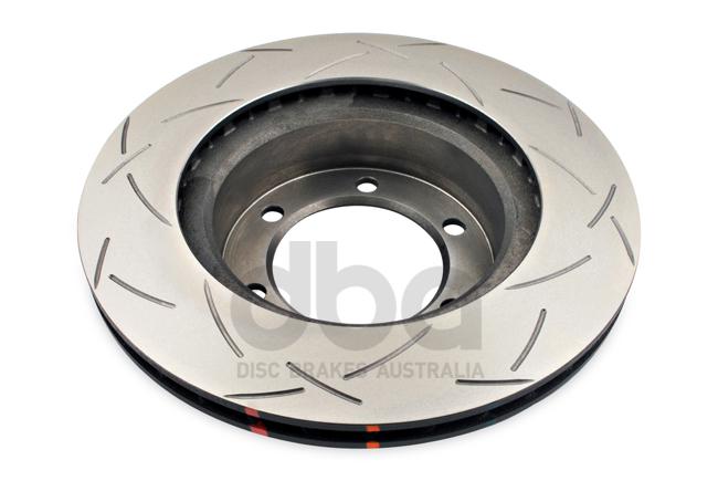 DBA T3 4000 4x4 Slotted Brake Rotor Pair 319mm Front DBA4792S