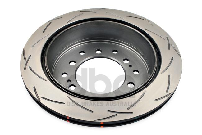 DBA T3 4000 4x4 Slotted Brake Rotor Single 312mm Rear DBA4793S
