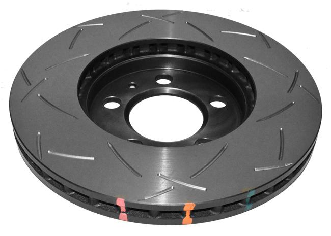 DBA T3 4000 Performance Slotted Brake Rotor Pair 256mm Rear DBA4800S