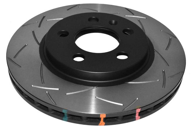 DBA T3 4000 Performance Slotted Brake Rotor Pair 256mm Rear DBA4800S