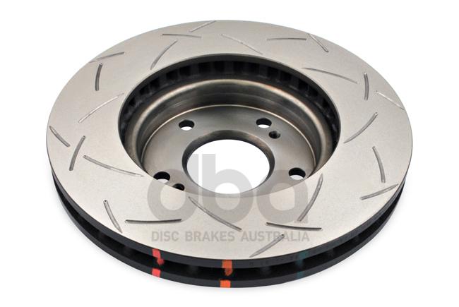 DBA T3 4000 Performance Slotted Brake Rotor Pair 280mm Front DBA4909S