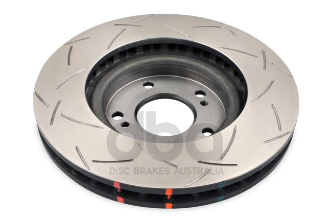 DBA T3 4000 Performance Slotted Brake Rotor Pair 296mm Front DBA4926S