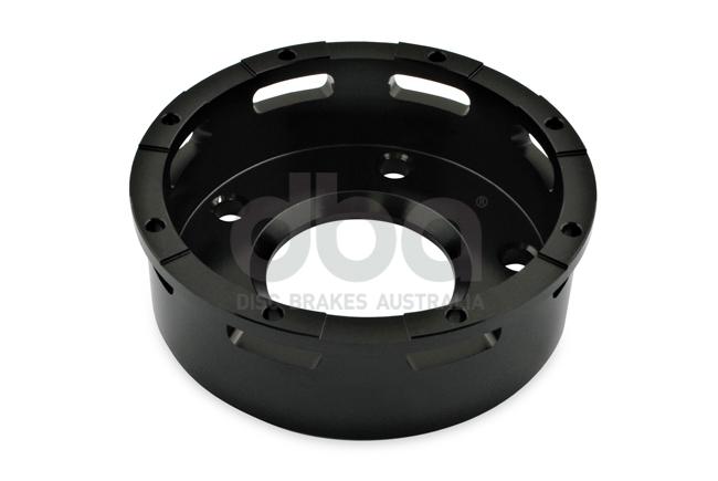 DBA T3 5000 Aluminium Hat Black Brake Rotor Front DBA5040.2BLK