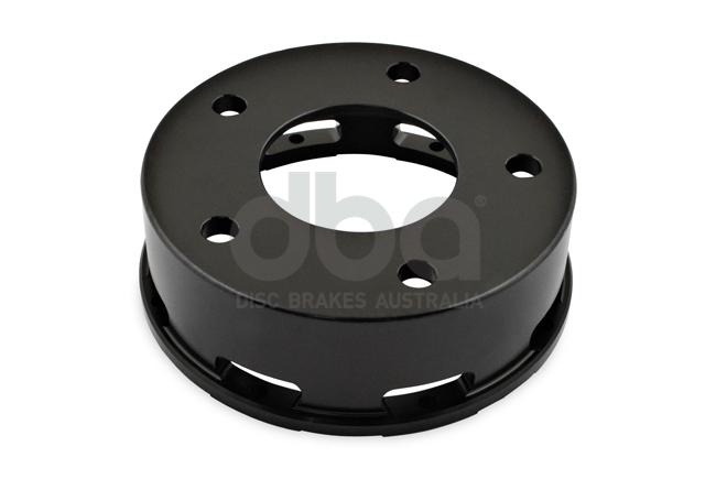 DBA T3 5000 Aluminium Hat Black Brake Rotor Front DBA5040.2BLK