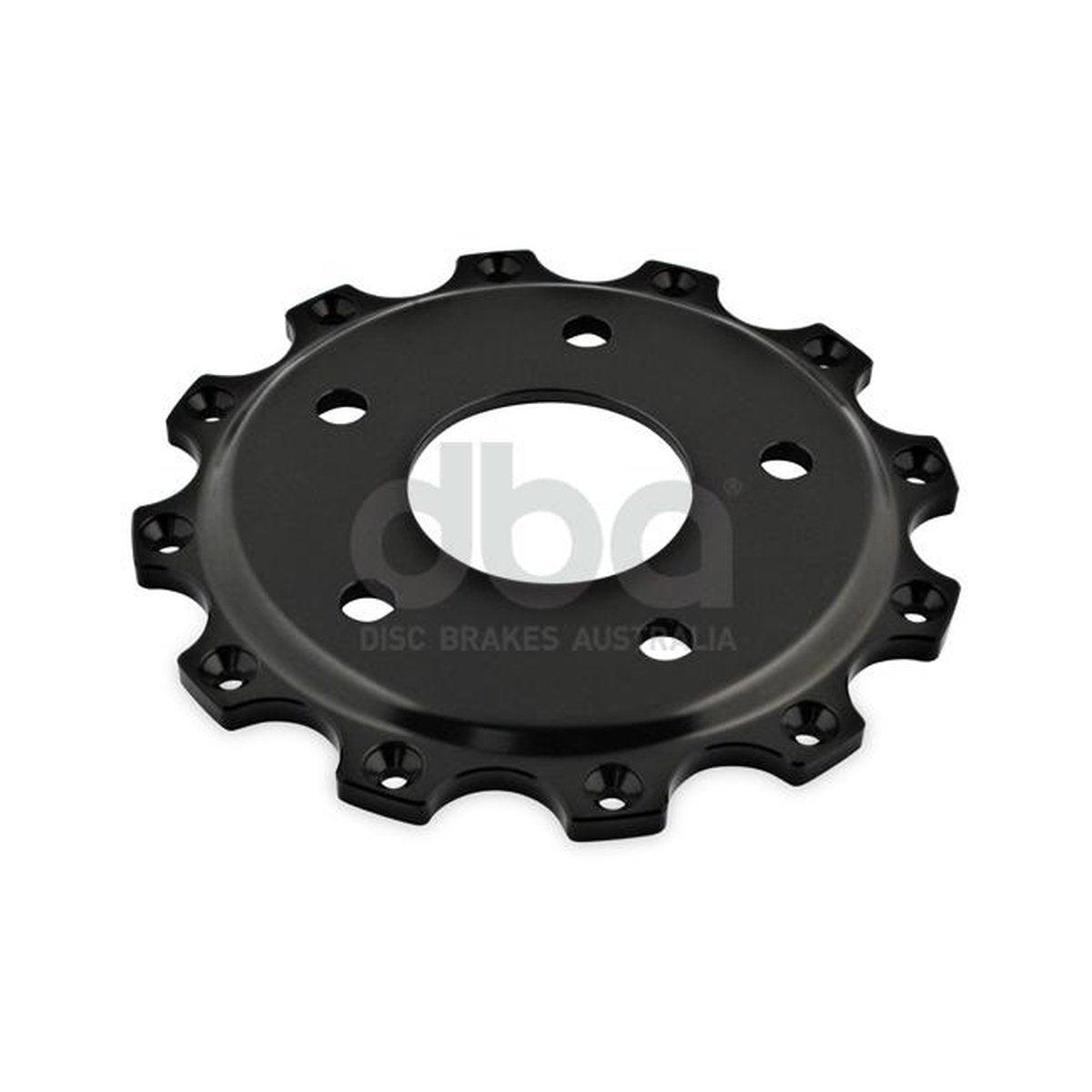 DBA T3 5000 Aluminium Hat Black Brake Rotor Front DBA5067.2BLK