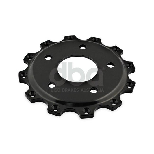 DBA T3 5000 Aluminium Hat Black Brake Rotor Front DBA5067.2BLK