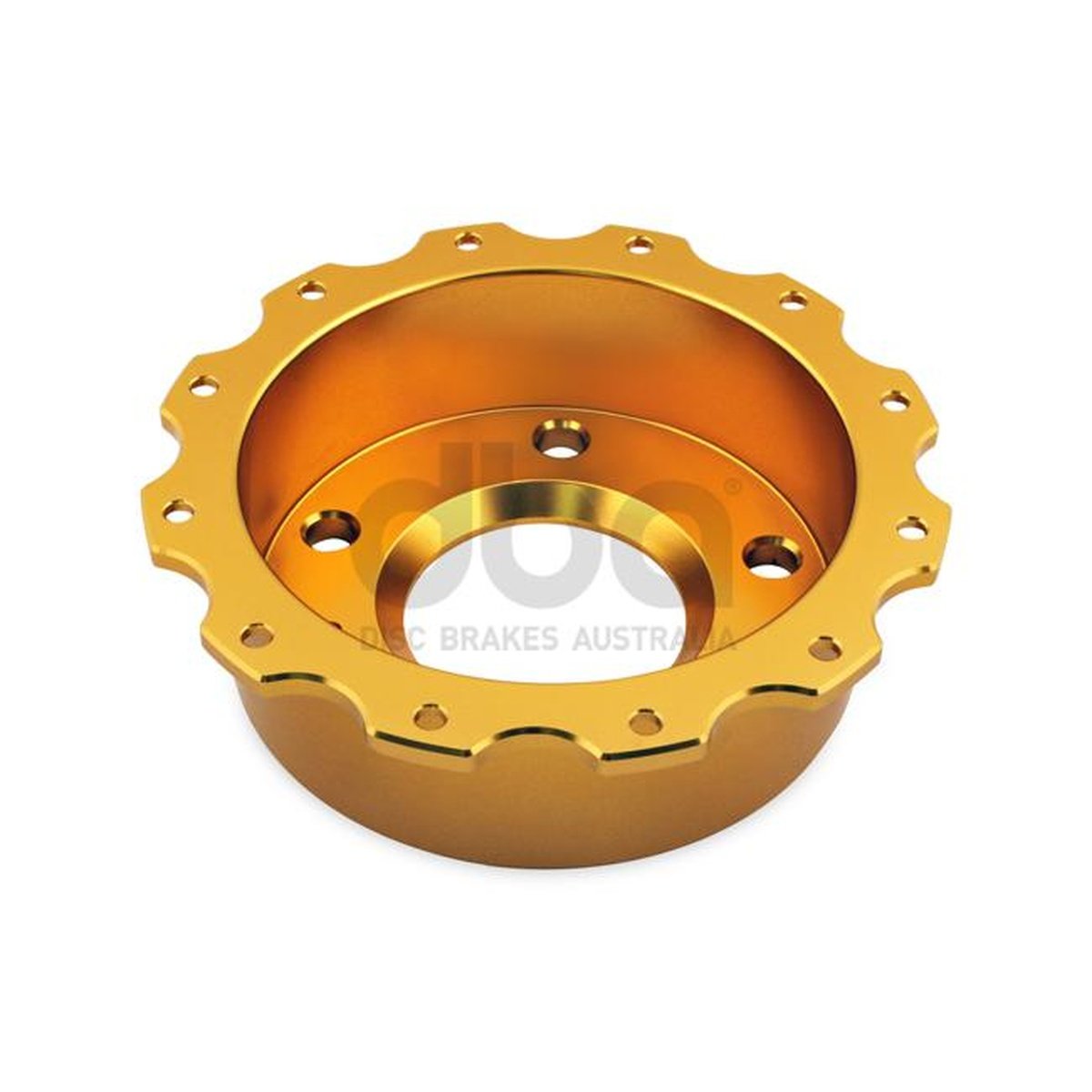 DBA T3 5000 Aluminium Hat Gold Brake Rotor Front DBA52020.2GLD