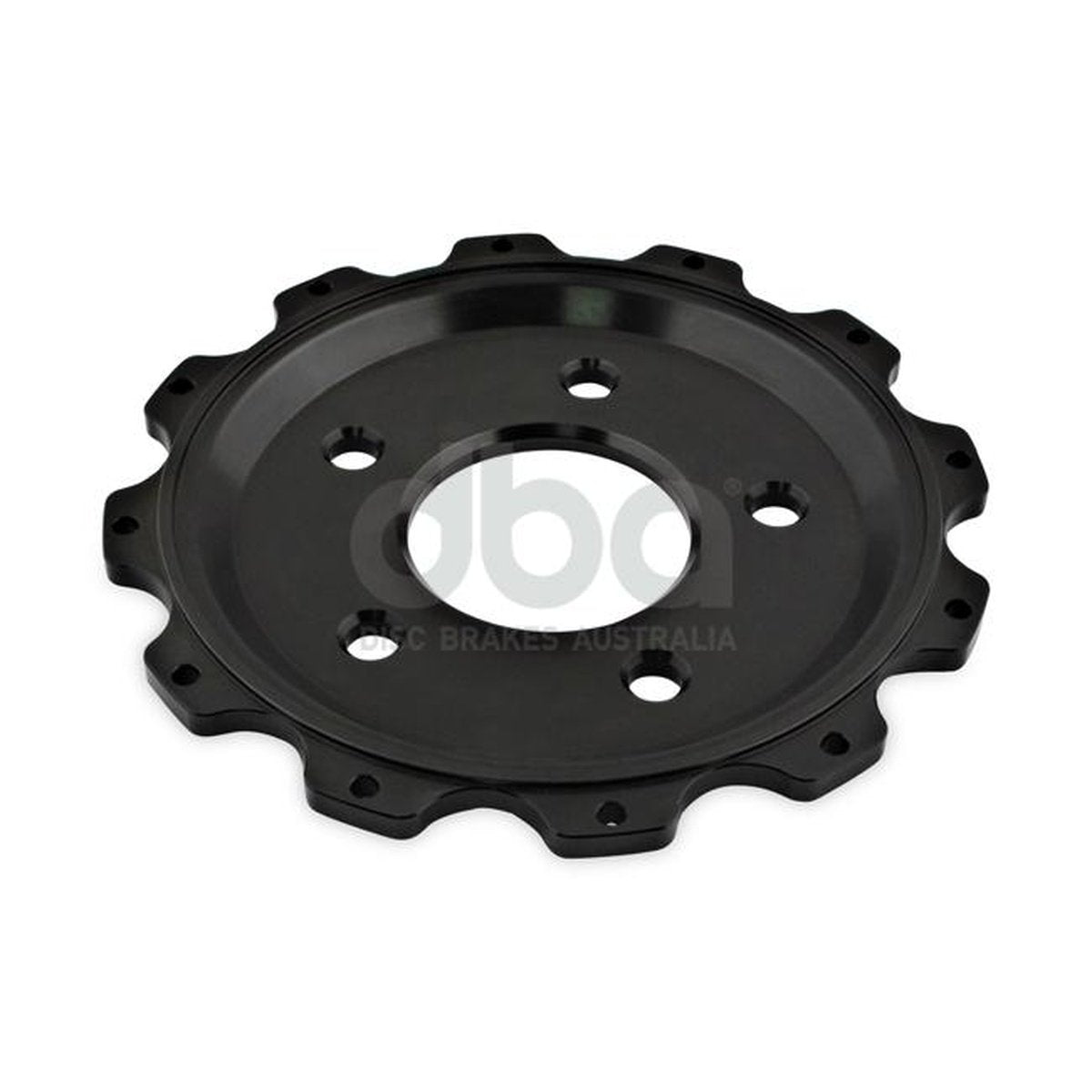 DBA T3 5000 Aluminium Hat Black Brake Rotor Front DBA52070.2BLK