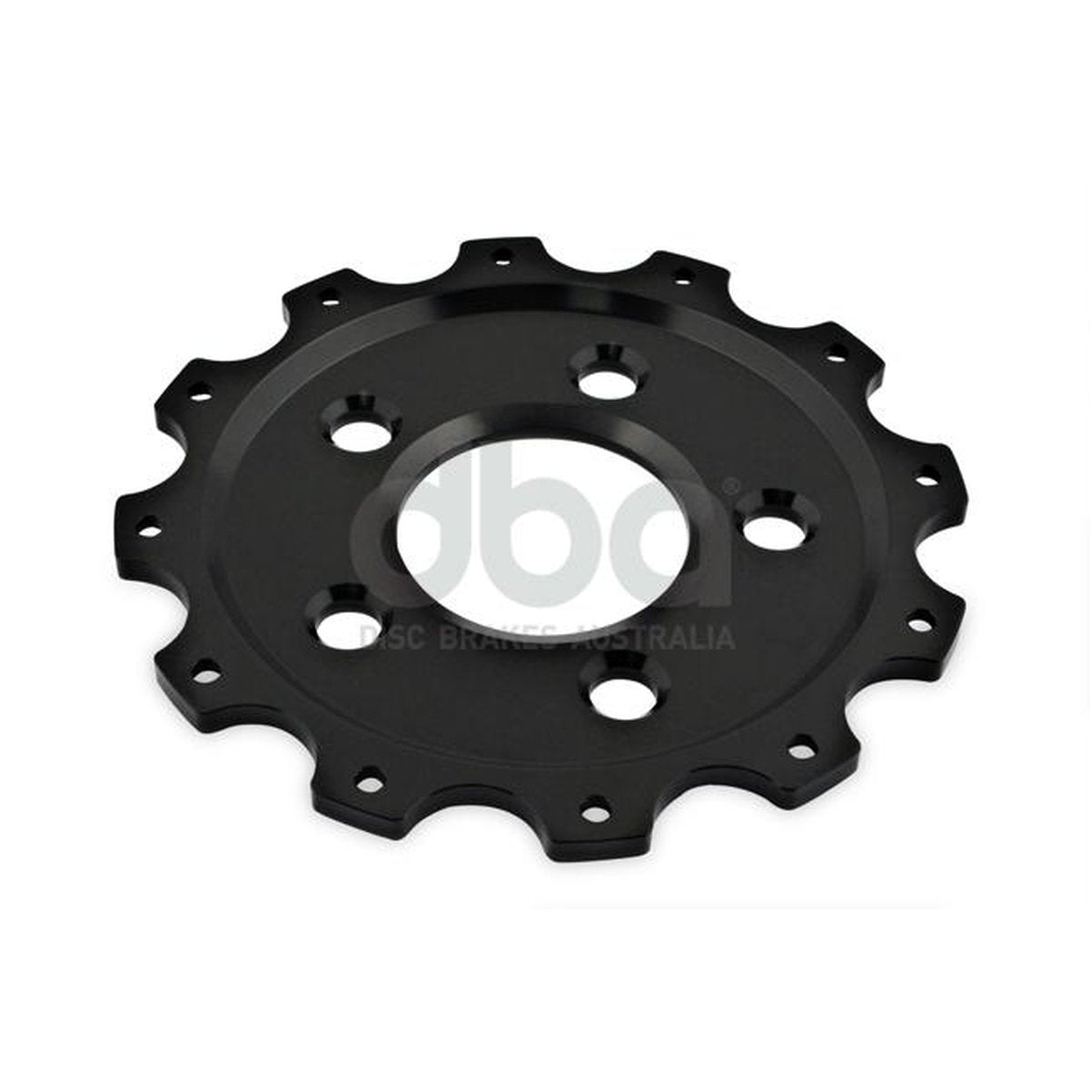 DBA T3 5000 Aluminium Hat Black Brake Rotor Front DBA52104.2BLK