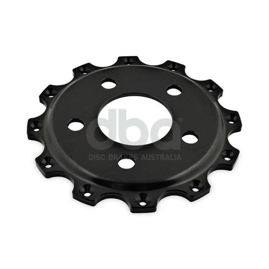 DBA T3 5000 Aluminium Hat Black Brake Rotor Front DBA52104.2BLK