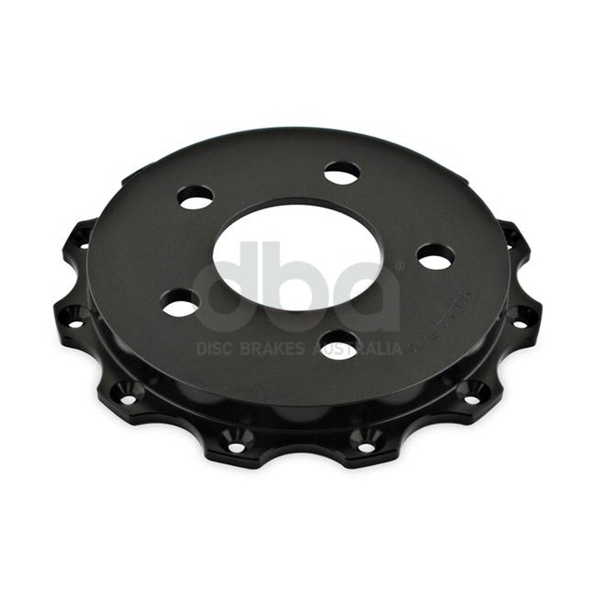 DBA T3 5000 Aluminium Hat Black Brake Rotor Front DBA52124.2BLK