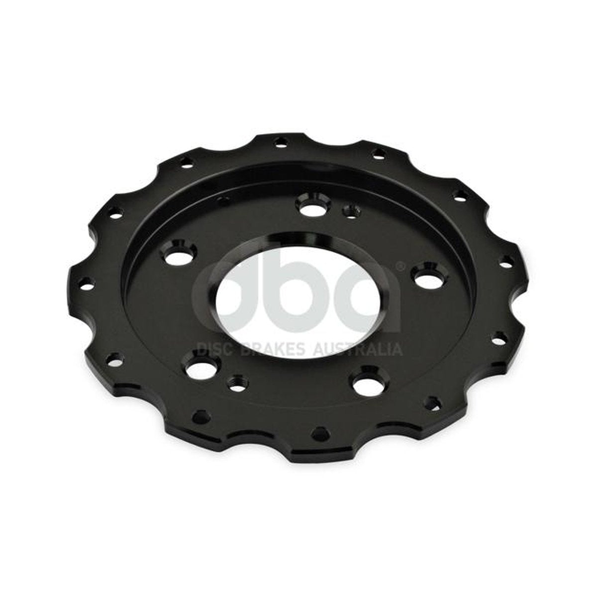 DBA T3 5000 Aluminium Hat Black Brake Rotor Front DBA52218.2BLK