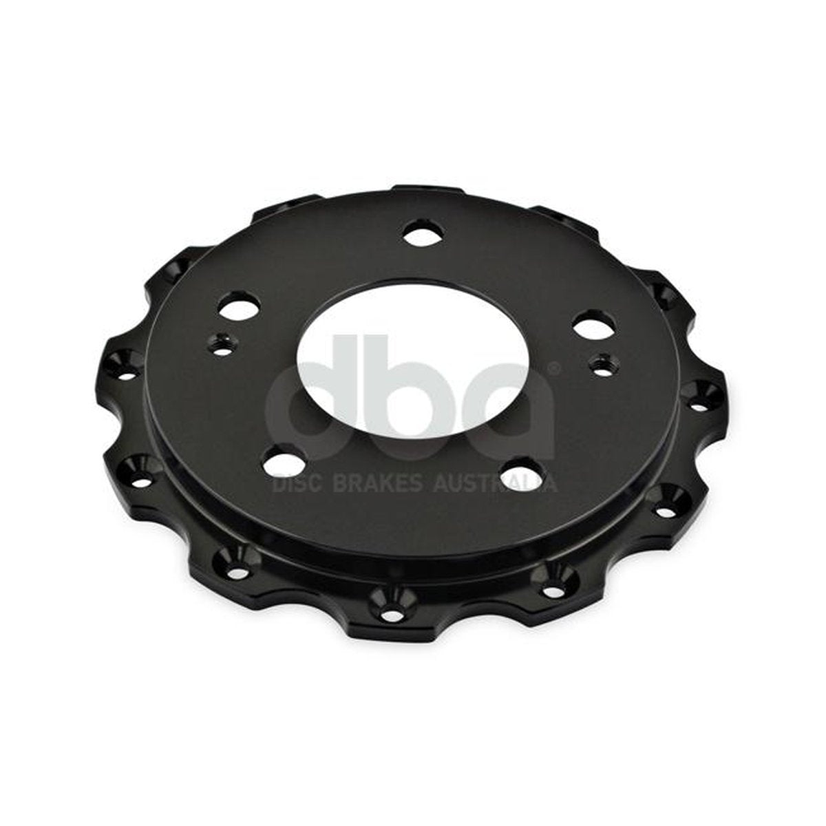 DBA T3 5000 Aluminium Hat Black Brake Rotor Front DBA52218.2BLK