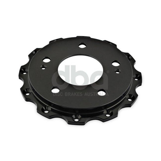DBA T3 5000 Aluminium Hat Black Brake Rotor Front DBA52218.2BLK