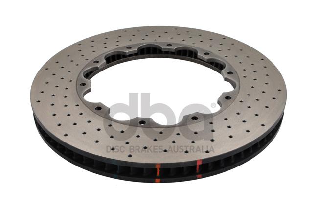 DBA HD 5000 Drilled Slotted Replacement Brake Rotor Front RH DBA52370.1RXB