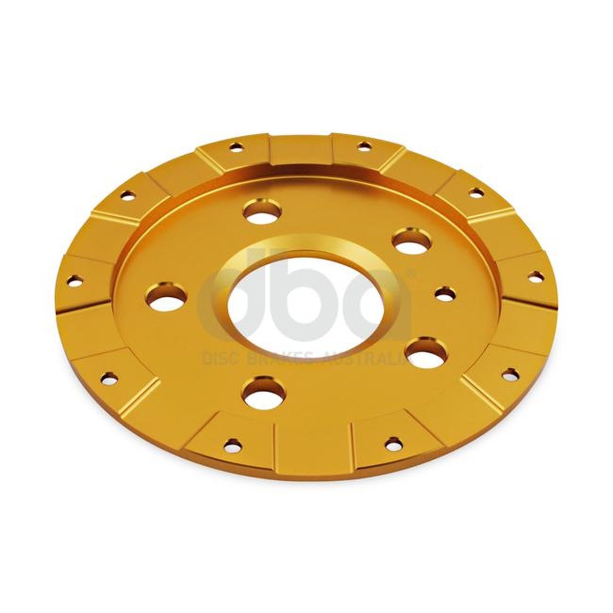 DBA T3 5000 Aluminium Hat Gold Brake Rotor Front DBA52604.2GLD