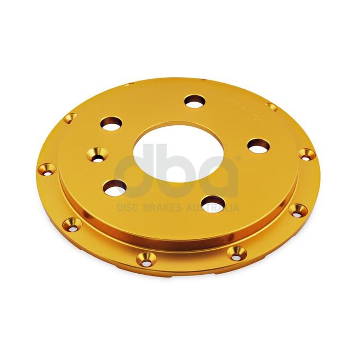 DBA T3 5000 Aluminium Hat Gold Brake Rotor Front DBA52604.2GLD